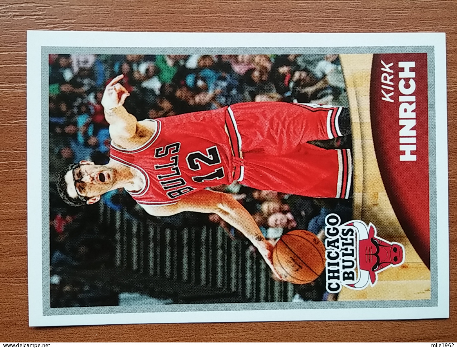 ST 19 - NBA SEASONS 2015-16, Sticker, Autocollant, PANINI, No 85 Kirk Hinrich Chicago Bulls - Books