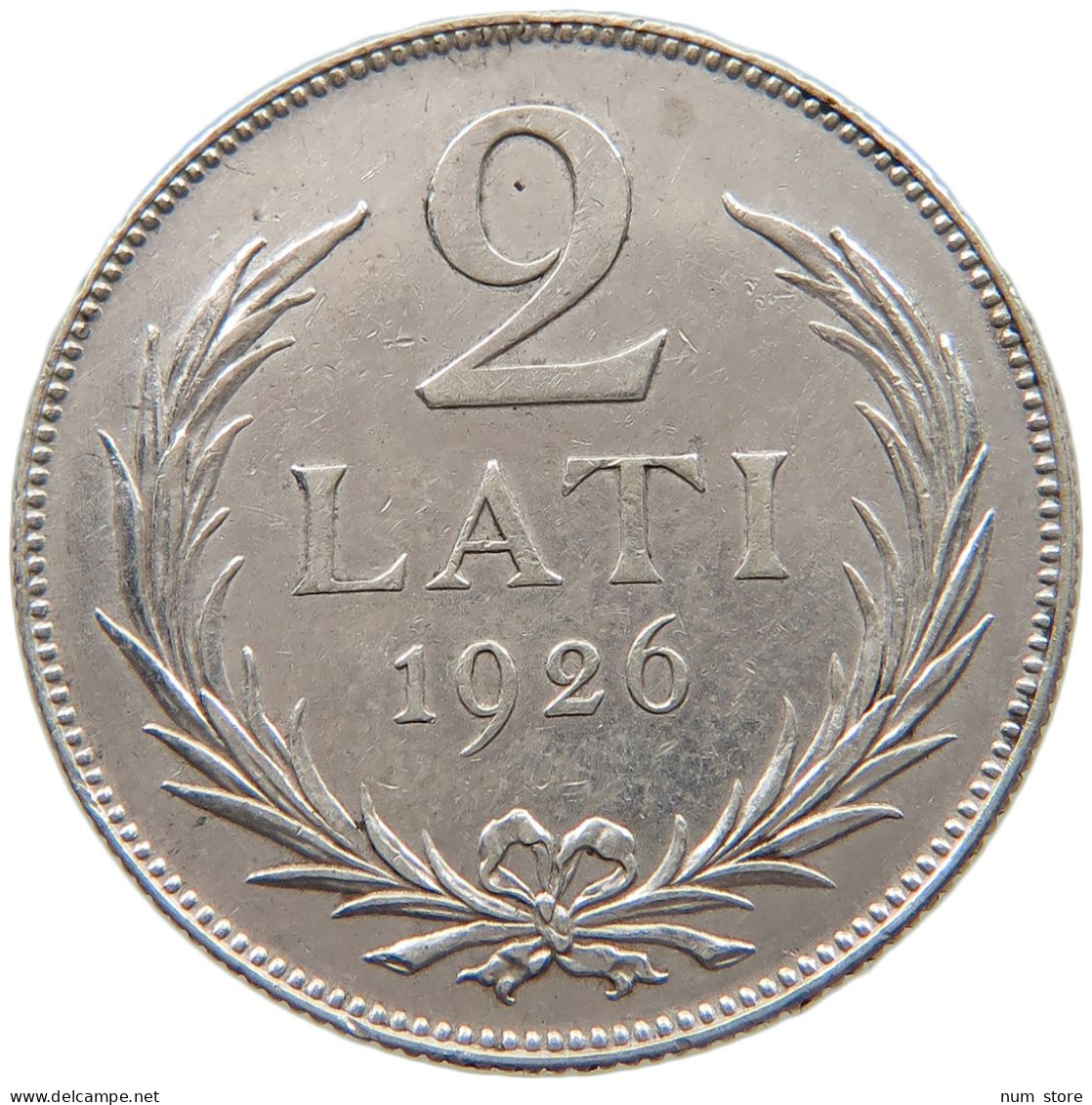 LATVIA 2 LATI 1926  #c016 0267 - Lettland