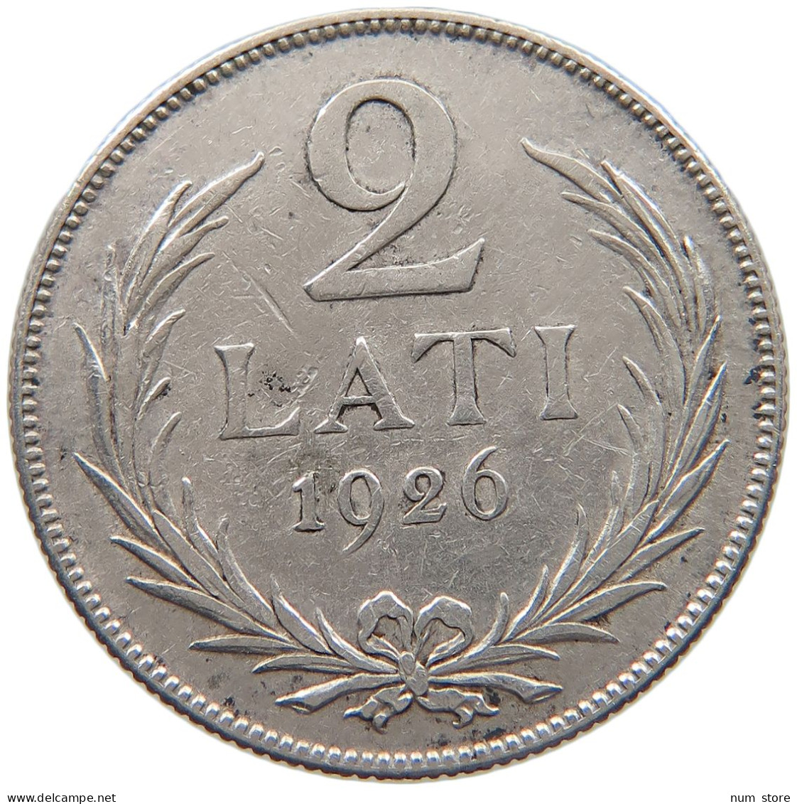 LATVIA 2 LATI 1926  #c016 0263 - Letonia