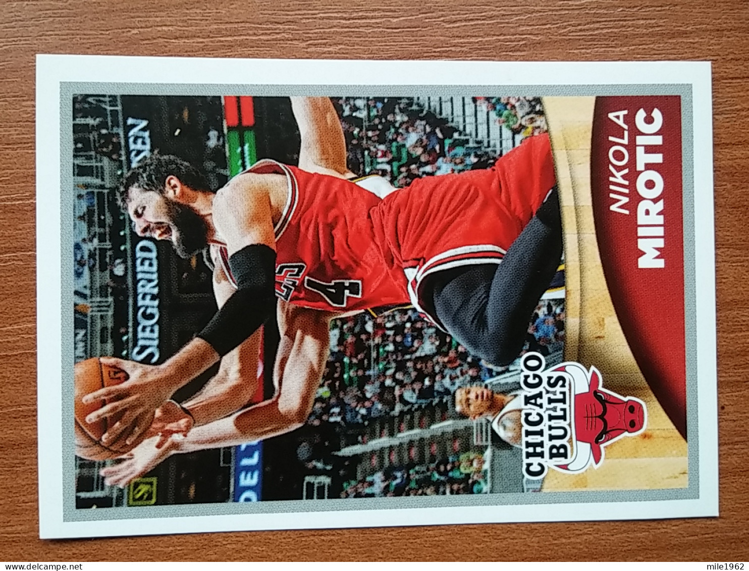 ST 19 - NBA SEASONS 2015-16, Sticker, Autocollant, PANINI, No 84 Nikola Mirotic Chicago Bulls - Livres