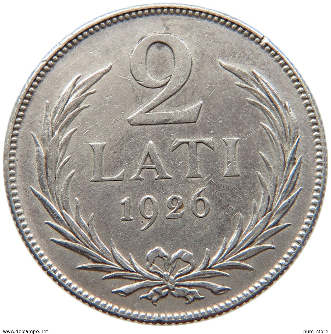 LATVIA 2 LATI 1926  #s016 0201 - Lettonie