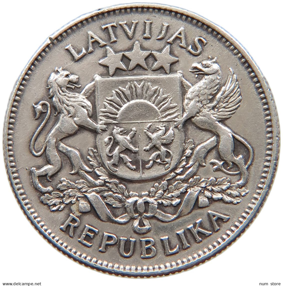 LATVIA 2 LATI 1926  #s016 0201 - Lettonie