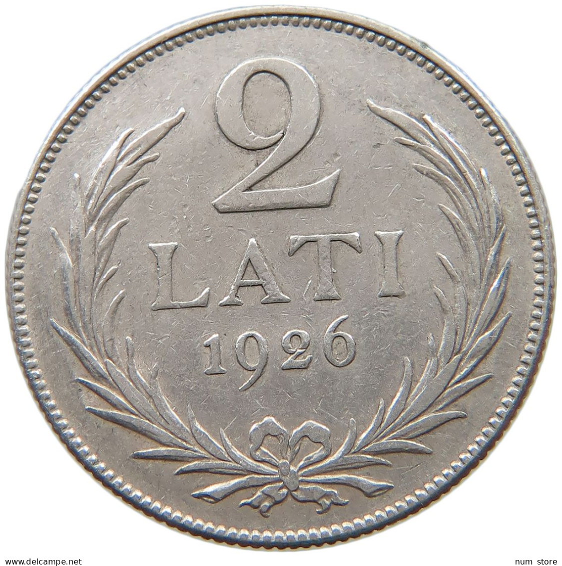 LATVIA 2 LATI 1926  #a033 0371 - Letonia