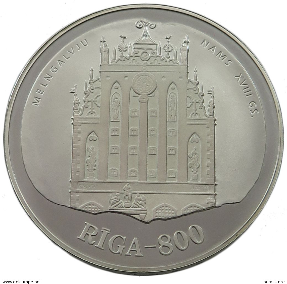 LATVIA 10 LATU 1997 RIGA #w032 0057 - Letonia