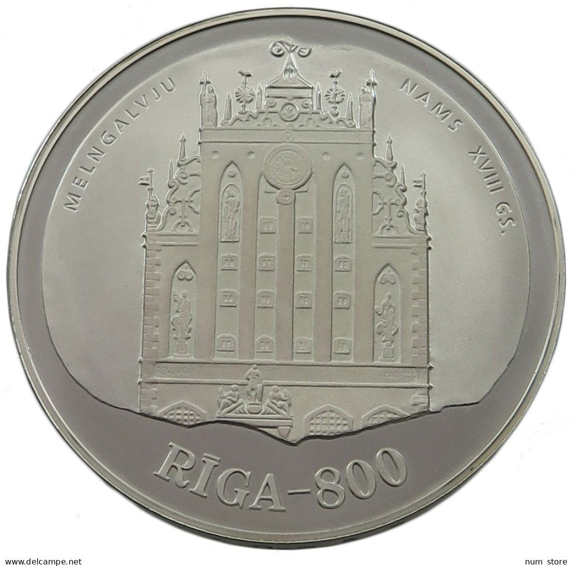 LATVIA 10 LATU 1997 RIGA #w032 0057 - Lettonie
