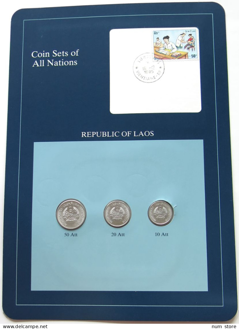 LAOS SET  FRANKLIN MINT #bs09 0001 - Laos