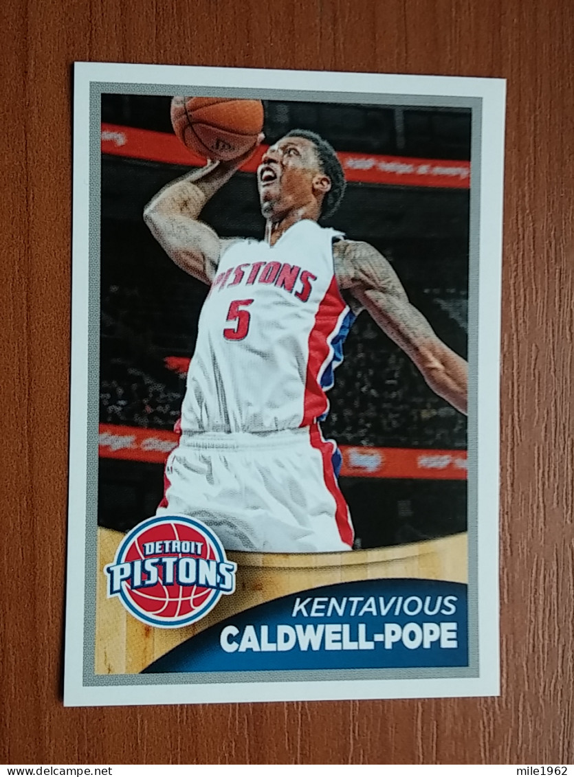 ST 20 - NBA SEASONS 2015-16, Sticker, Autocollant, PANINI, No 107 Kentavious Caldwell-Pope Detroit Pistons - Livres