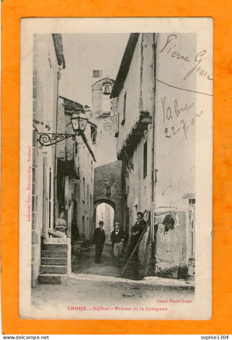 VABRE - Beffroi -Traouc Dé La Campano (Signature Pierre Gourc Photographe ) - Vabre