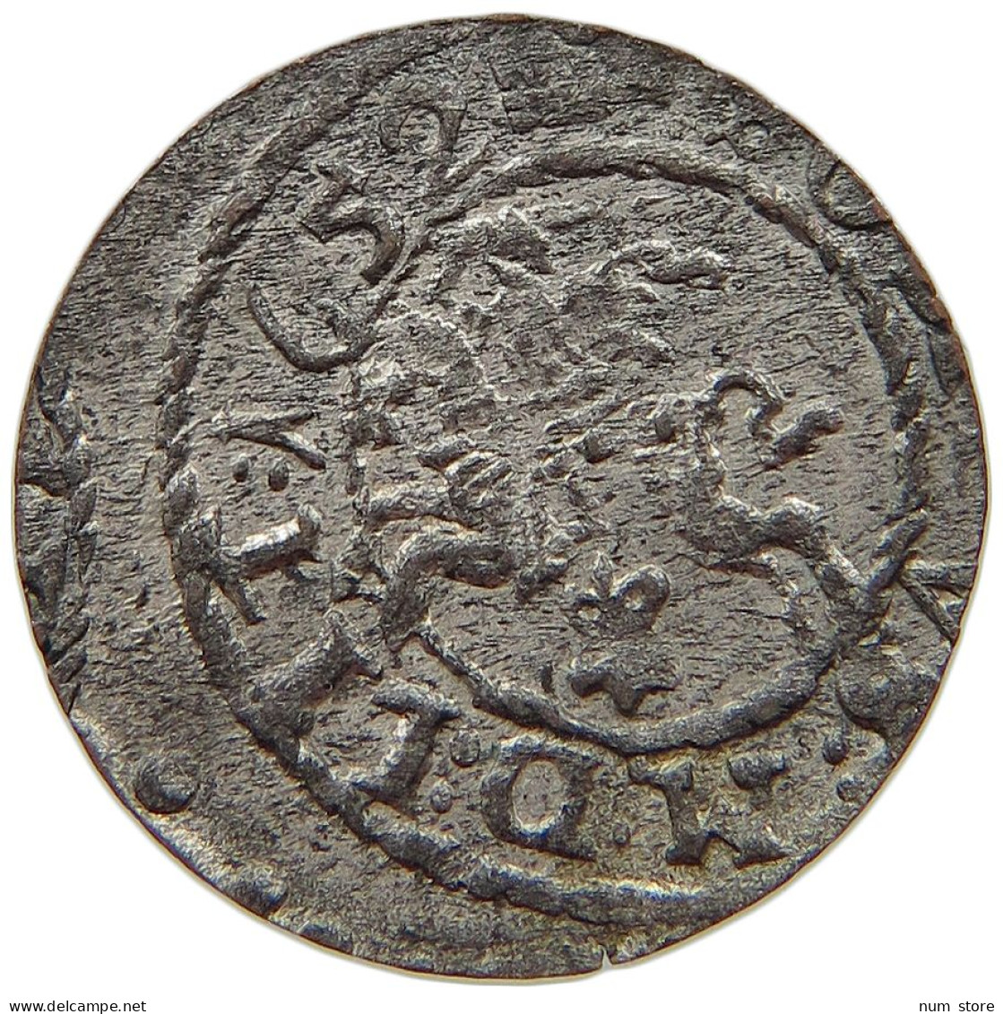 LIVONIA SOLIDUS 1652 Johann Casimir 1649-1668 #t078 0389 - Litauen