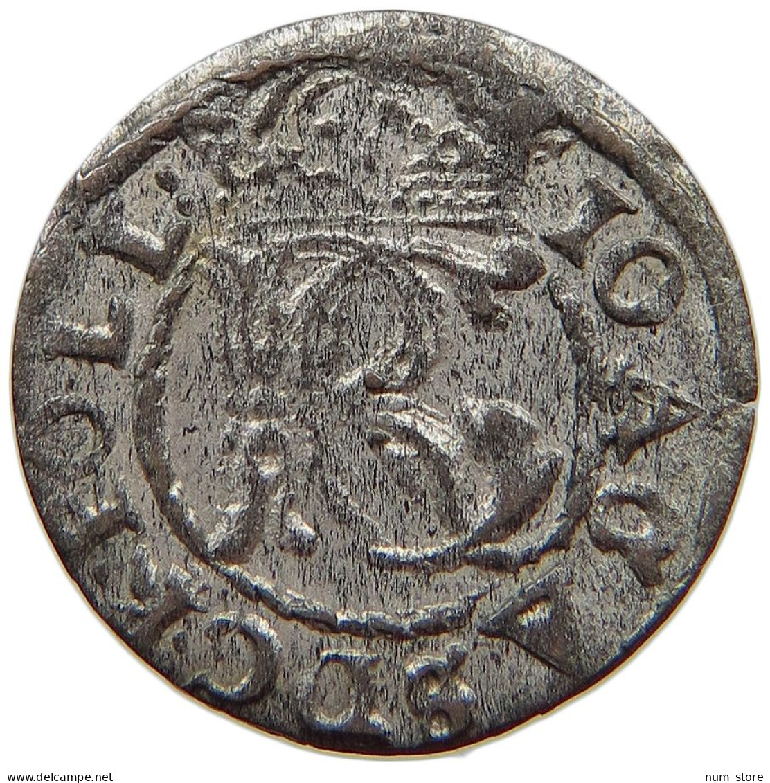 LIVONIA SOLIDUS 1652 Johann Casimir 1649-1668 #t078 0389 - Lituanie