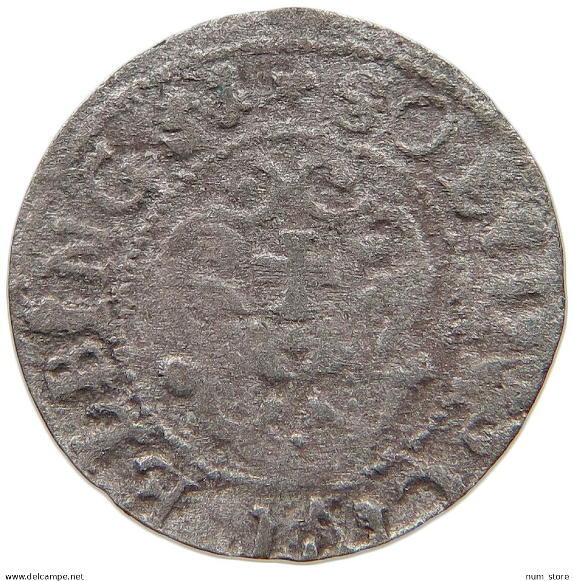 LIVONIA SOLIDUS 1651 Christina (1632-1654) #a038 0479 - Lithuania