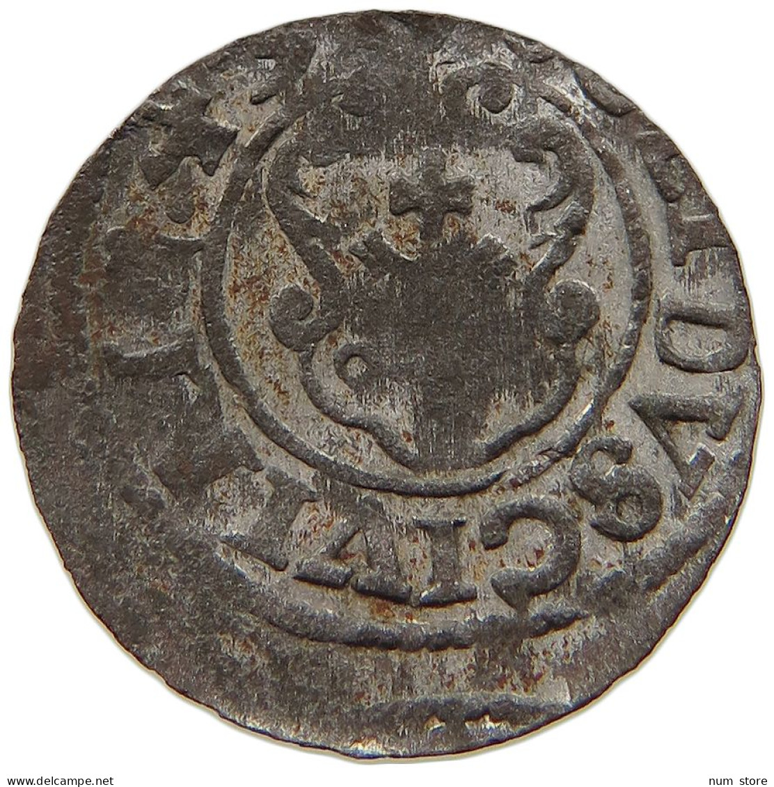 LIVONIA SCHILLING 1649 Christina (1632-1654) #a026 0141 - Lithuania