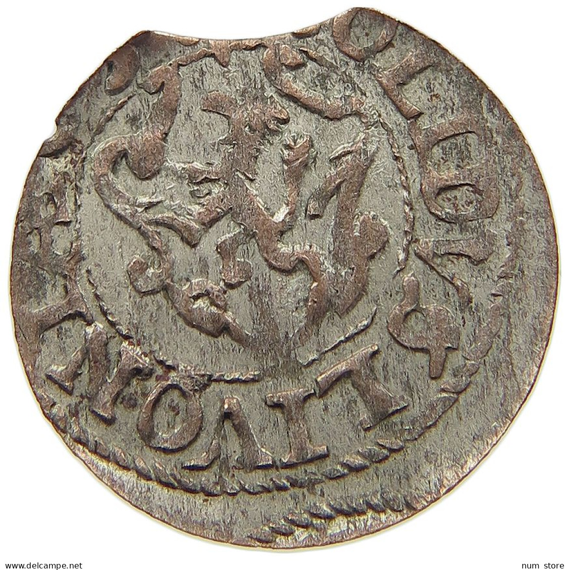 LIVONIA SCHILLING  Karl XI. (1660-1697) #a045 0525 - Lituania