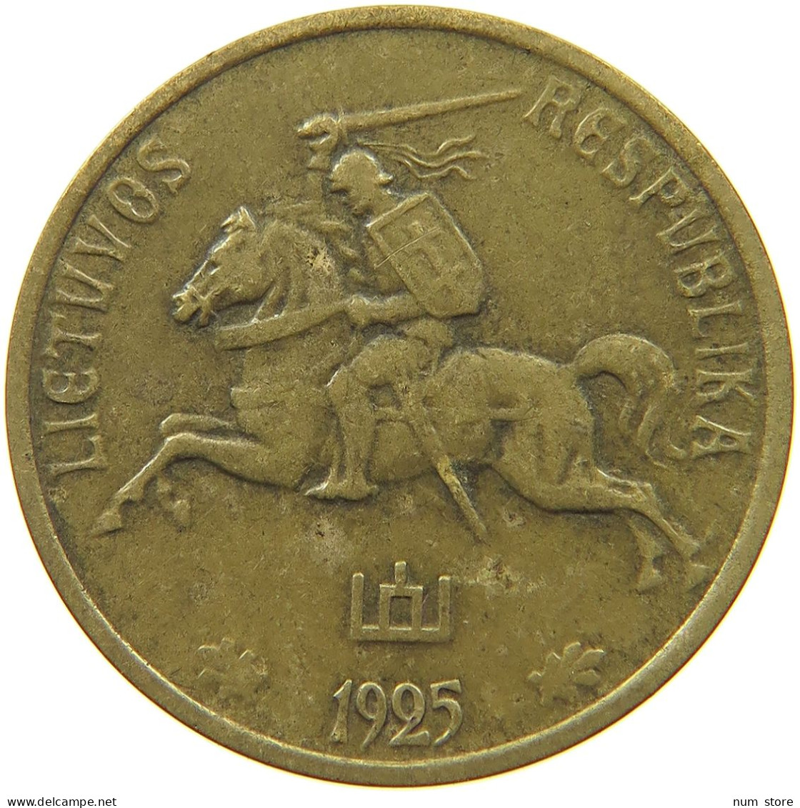 LITHUANIA 10 CENTU 1925  #a033 0951 - Lithuania