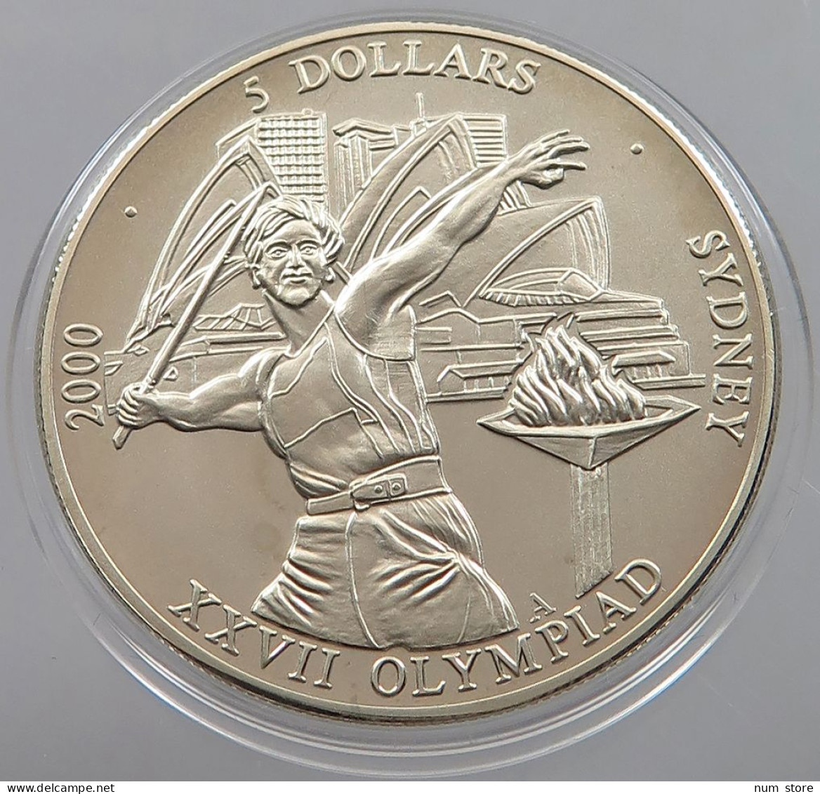 LIBERIA 5 DOLLARS 2000  #sm08 0391 - Liberia