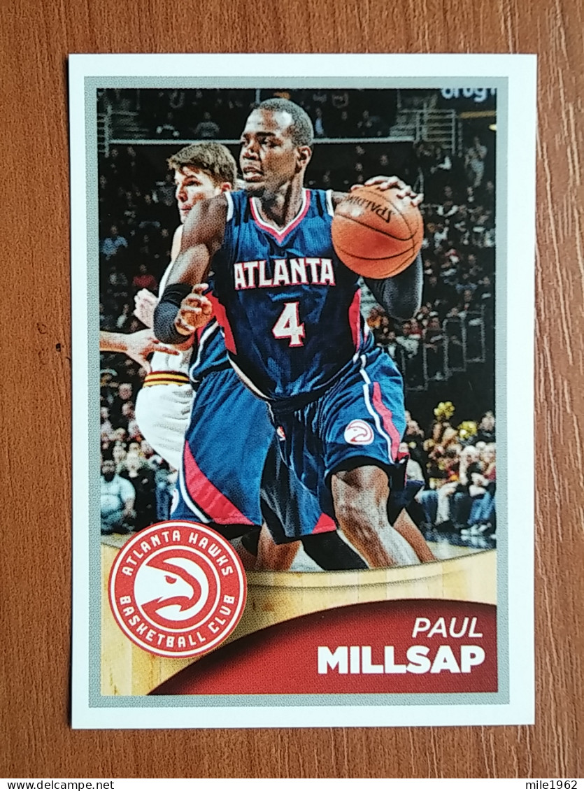 ST 20 - NBA SEASONS 2015-16, Sticker, Autocollant, PANINI, No 147 Paul Millsap Atlanta Hawks - Livres