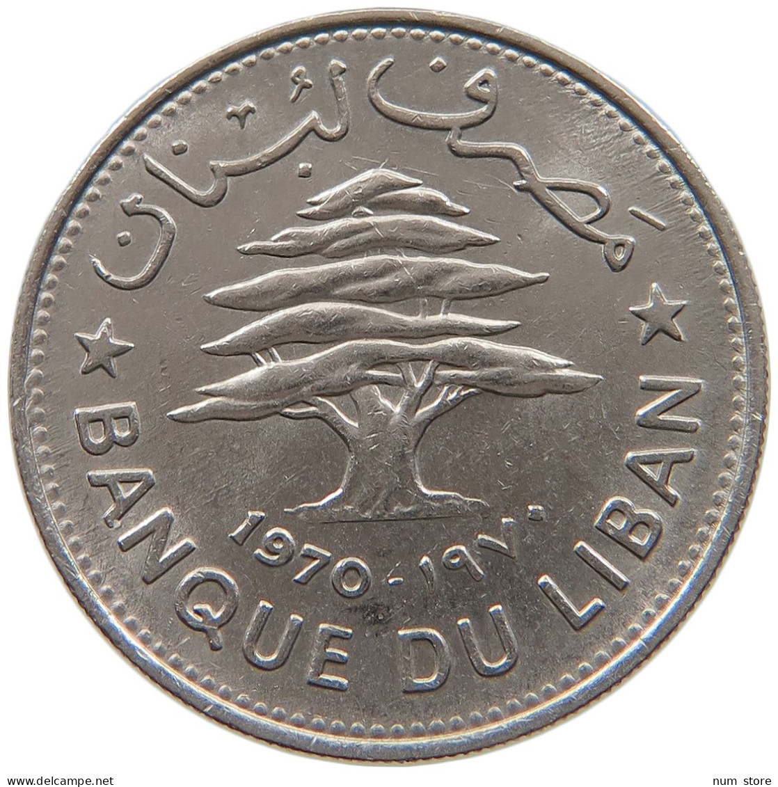 LEBANON 50 PIASTRES 1970  #a079 0399 - Liban