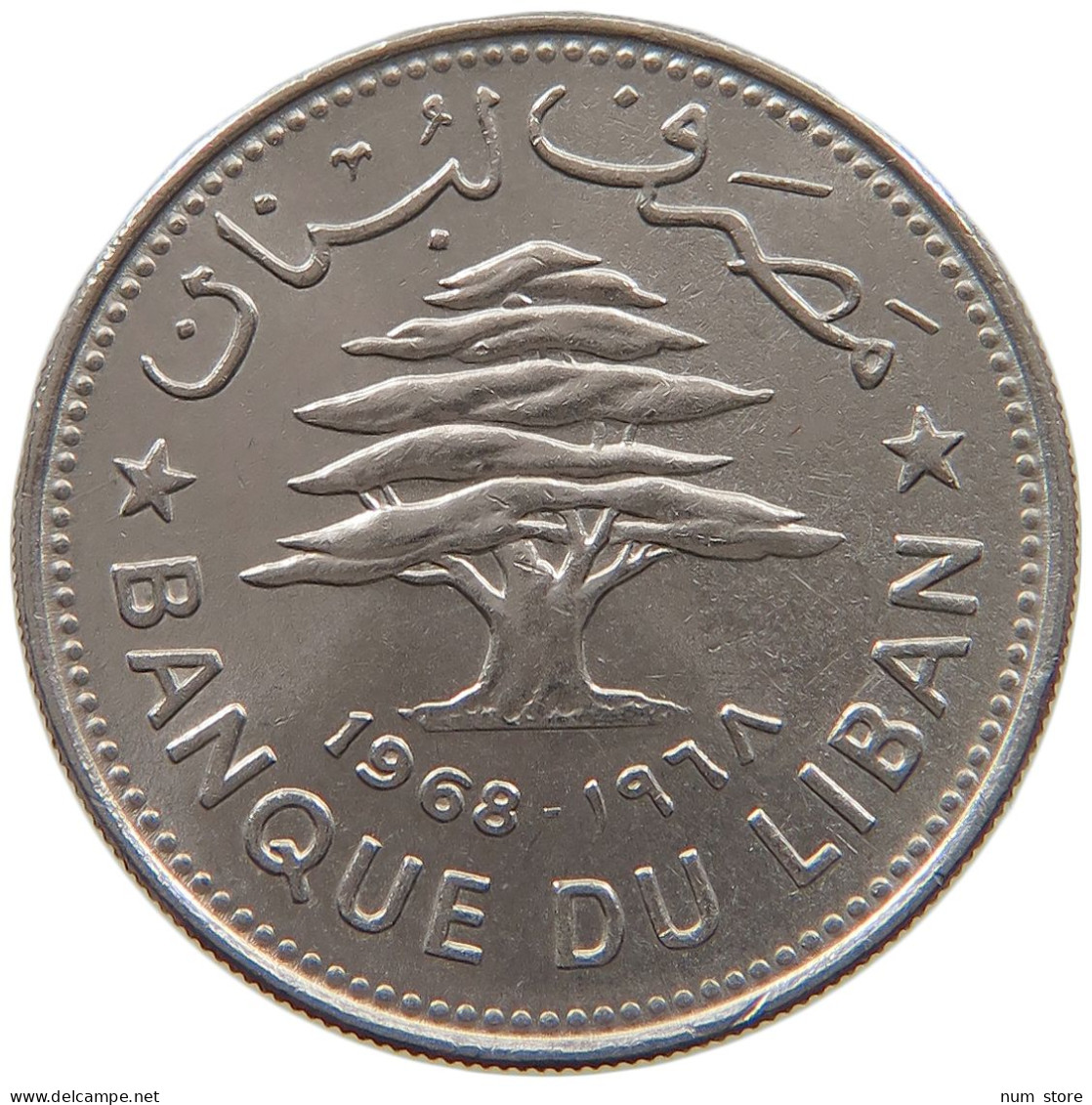 LEBANON 50 PIASTRES 1968  #a079 0403 - Lebanon