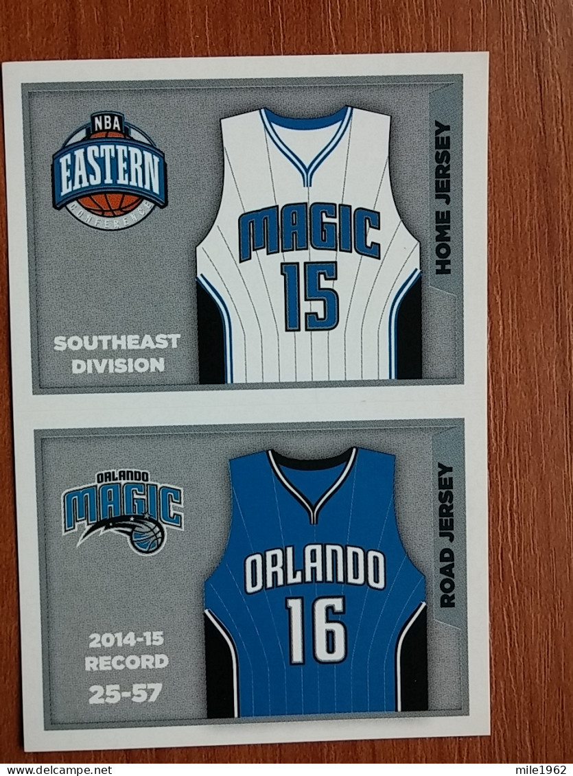 ST 20 - NBA SEASONS 2015-16, Sticker, Autocollant, PANINI, No 183 Home Jersey Orlando Magic - Books