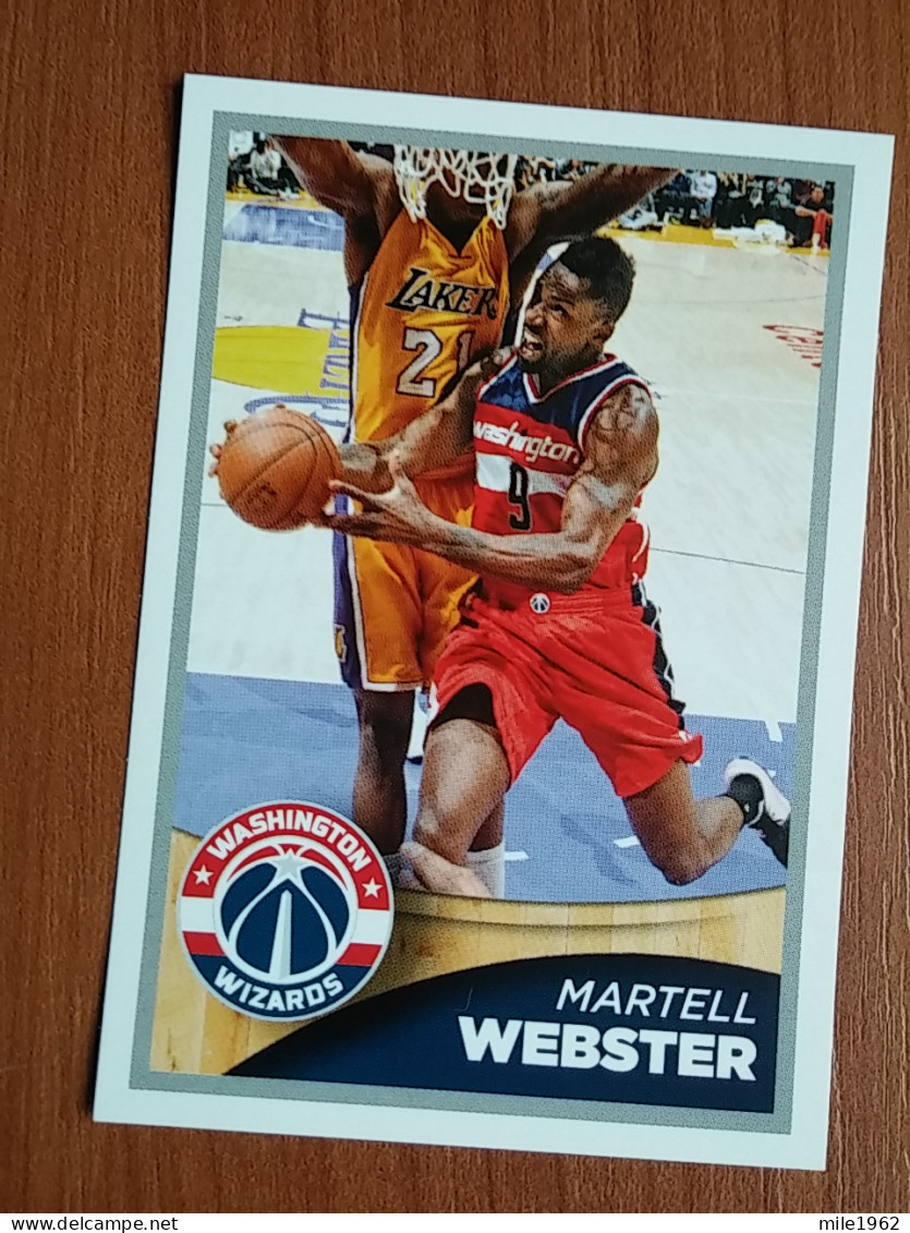 ST 20 - NBA SEASONS 2015-16, Sticker, Autocollant, PANINI, No 199 Martell Webster Washington Wizards - Libri