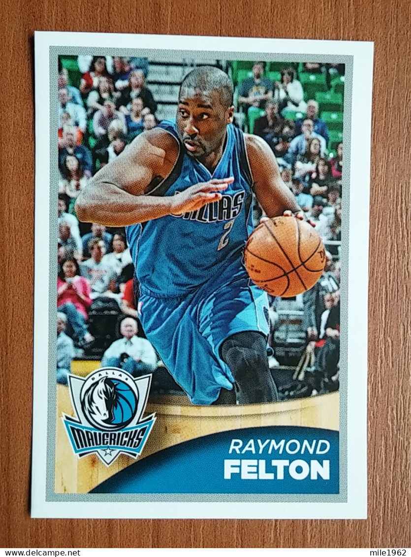 ST 21 - NBA SEASONS 2015-16, Sticker, Autocollant, PANINI, No 216 Raymond Felton Dallas Mavericks - Livres