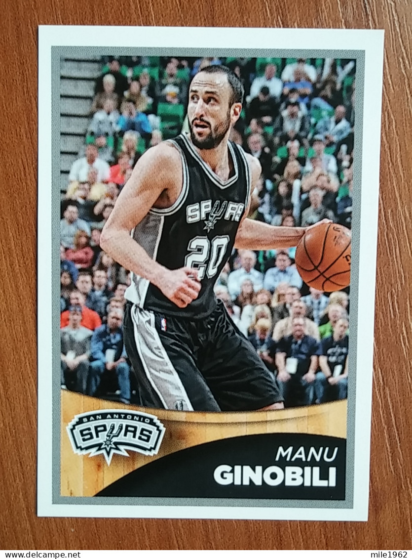 ST 21 - NBA SEASONS 2015-16, Sticker, Autocollant, PANINI, No 264 Manu Ginobili San Antonio Spurs - Books