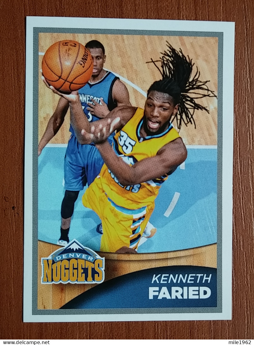 ST 21 - NBA SEASONS 2015-16, Sticker, Autocollant, PANINI, No 272 Kenneth Faried Denver Nuggets - Libri