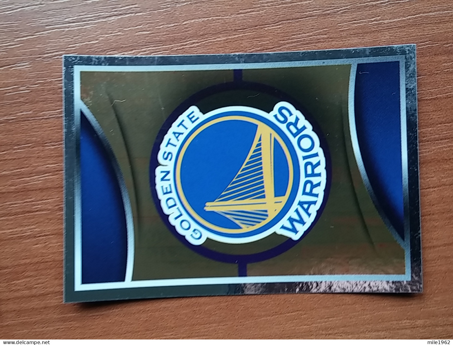 ST 21 - NBA SEASONS 2015-16, Sticker, Autocollant, PANINI, No 334 Team Logo Golden State Warriors - Libros