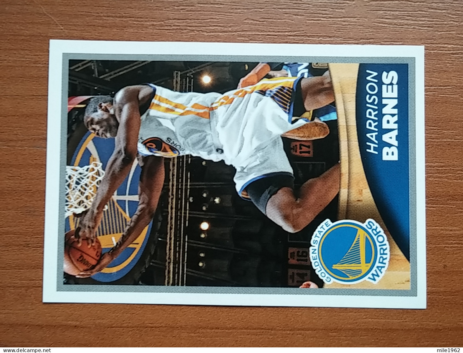 ST 22 - NBA SEASONS 2015-16, Sticker, Autocollant, PANINI, No 341 Harrison Barnes Golden State Warriors - Books