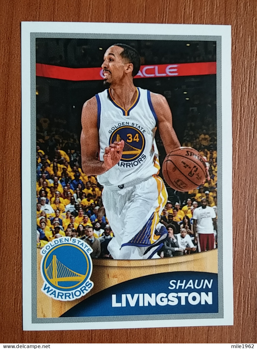 ST 22 - NBA SEASONS 2015-16, Sticker, Autocollant, PANINI, No 345 Shaun Livingston Golden State Warriors - Libri