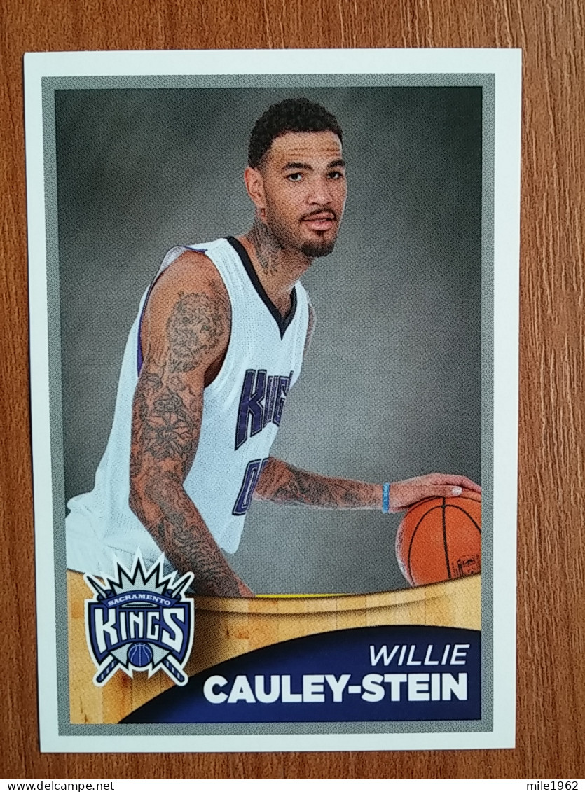 ST 22 - NBA SEASONS 2015-16, Sticker, Autocollant, PANINI, No 395 Willie Cauley-Stein Sacramento Kings - Livres