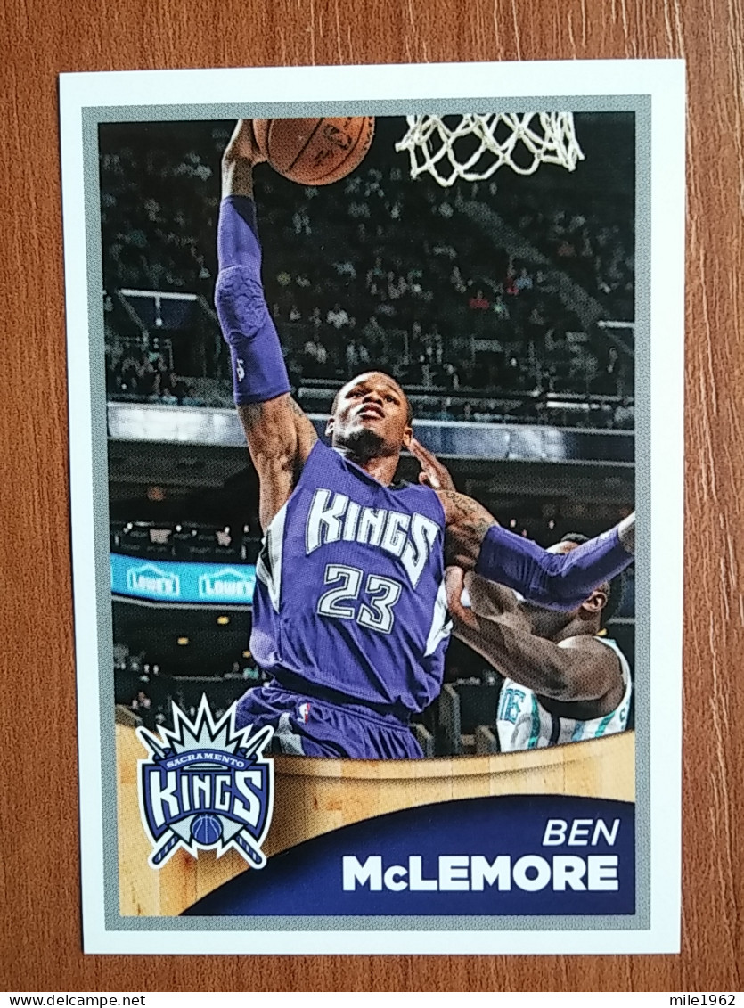 ST 22 - NBA SEASONS 2015-16, Sticker, Autocollant, PANINI, No 396 Ben McLemore Sacramento Kings - Livres