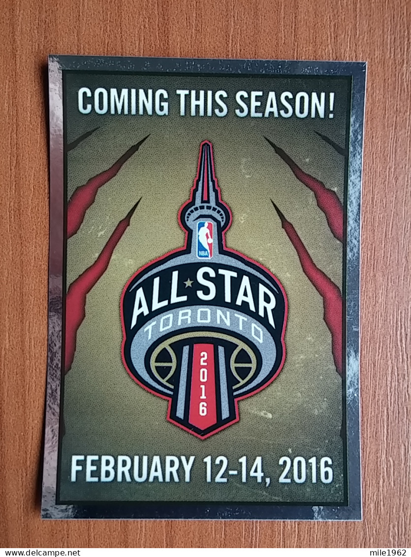 ST 23 - NBA SEASONS 2015-16, Sticker, Autocollant, PANINI, No 407 All Stars All Stars BKN-BYK - Livres