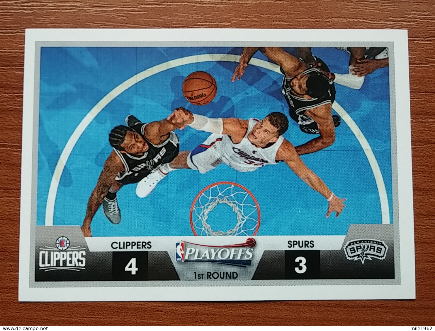 ST 23 - NBA SEASONS 2015-16, Sticker, Autocollant, PANINI, No 425 NBA Western - Livres