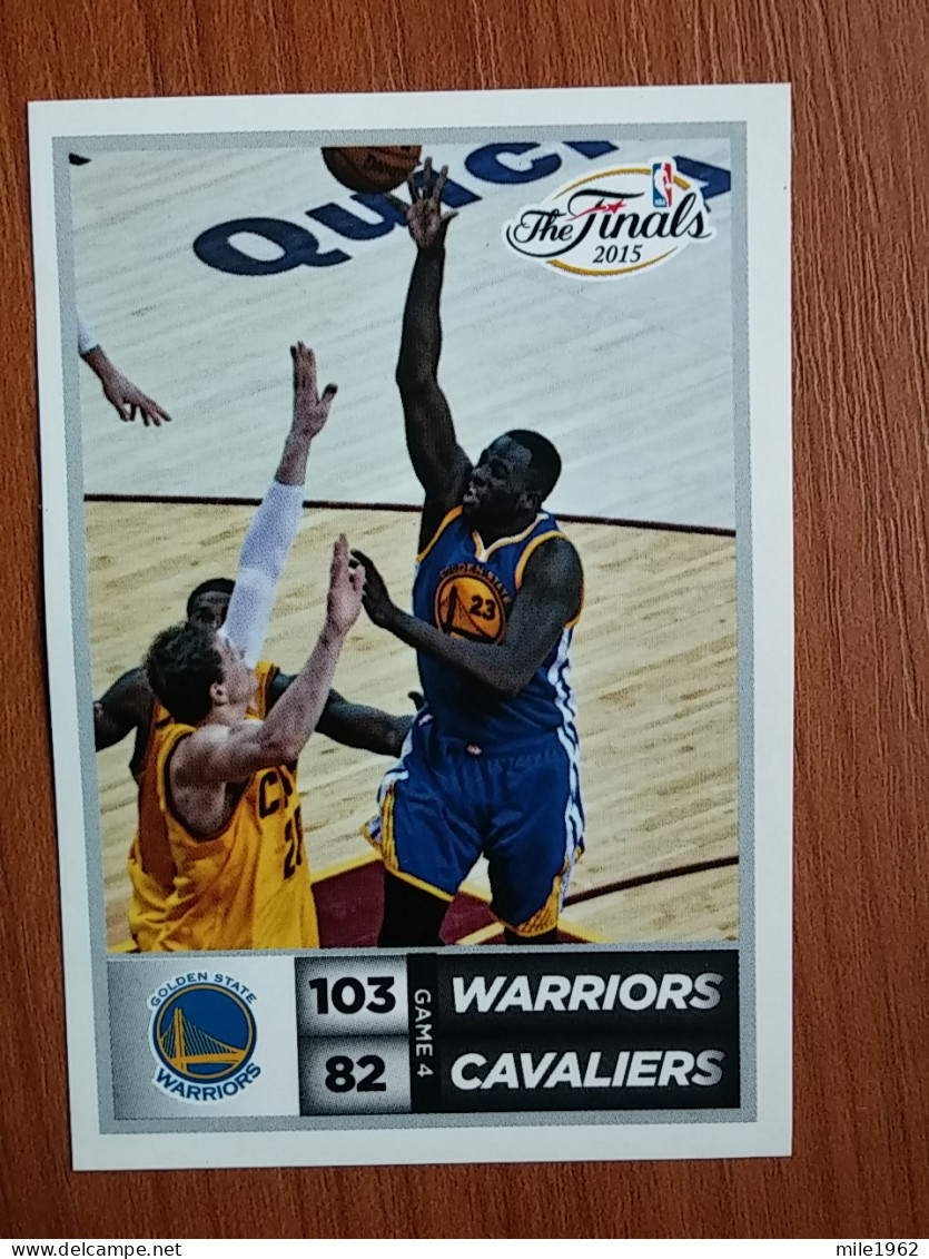 ST 23 - NBA SEASONS 2015-16, Sticker, Autocollant, PANINI, No 440 2015 NBA Finals - Livres
