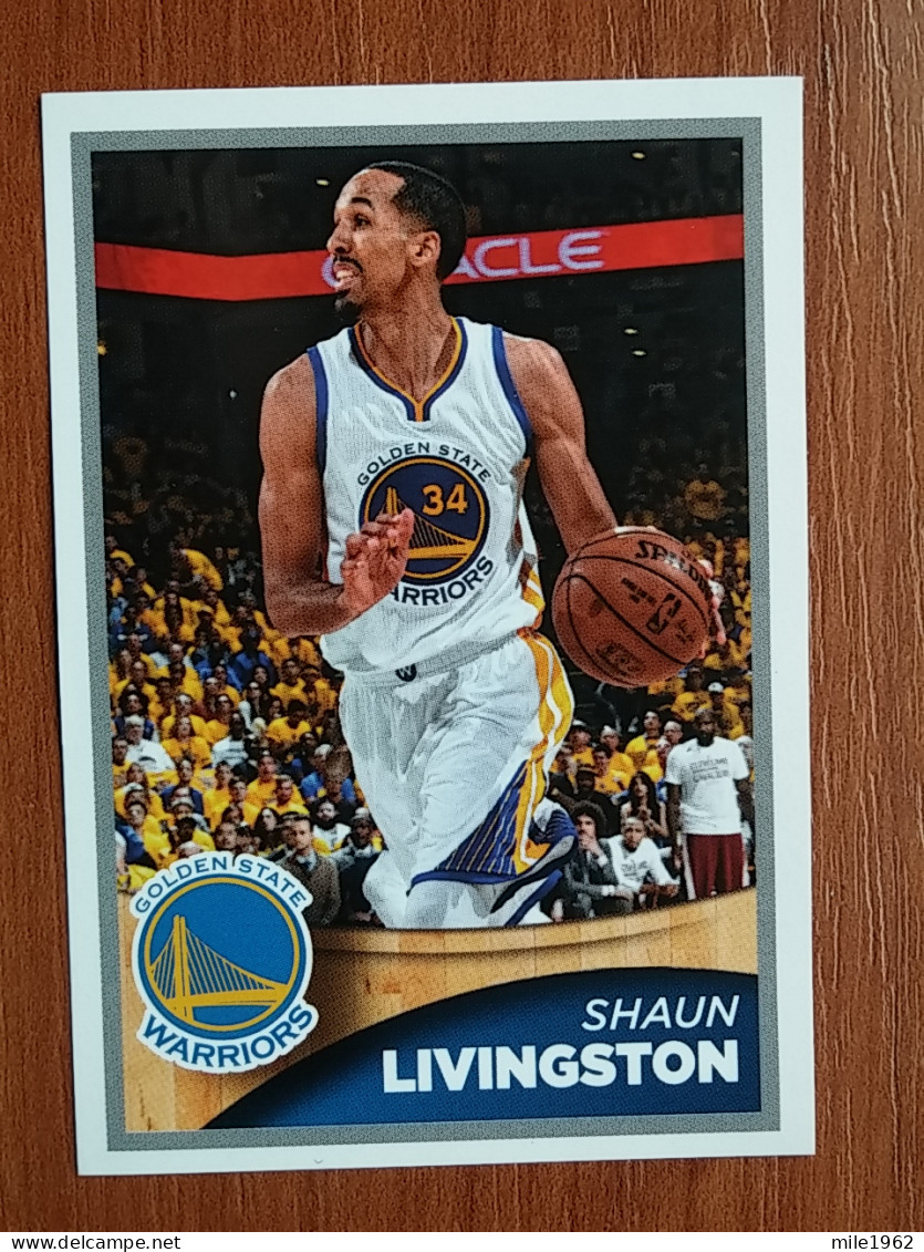 ST 24 - NBA SEASONS 2015-16, Sticker, Autocollant, PANINI, No 345 Shaun Livingston Golden State Warriors - Libros