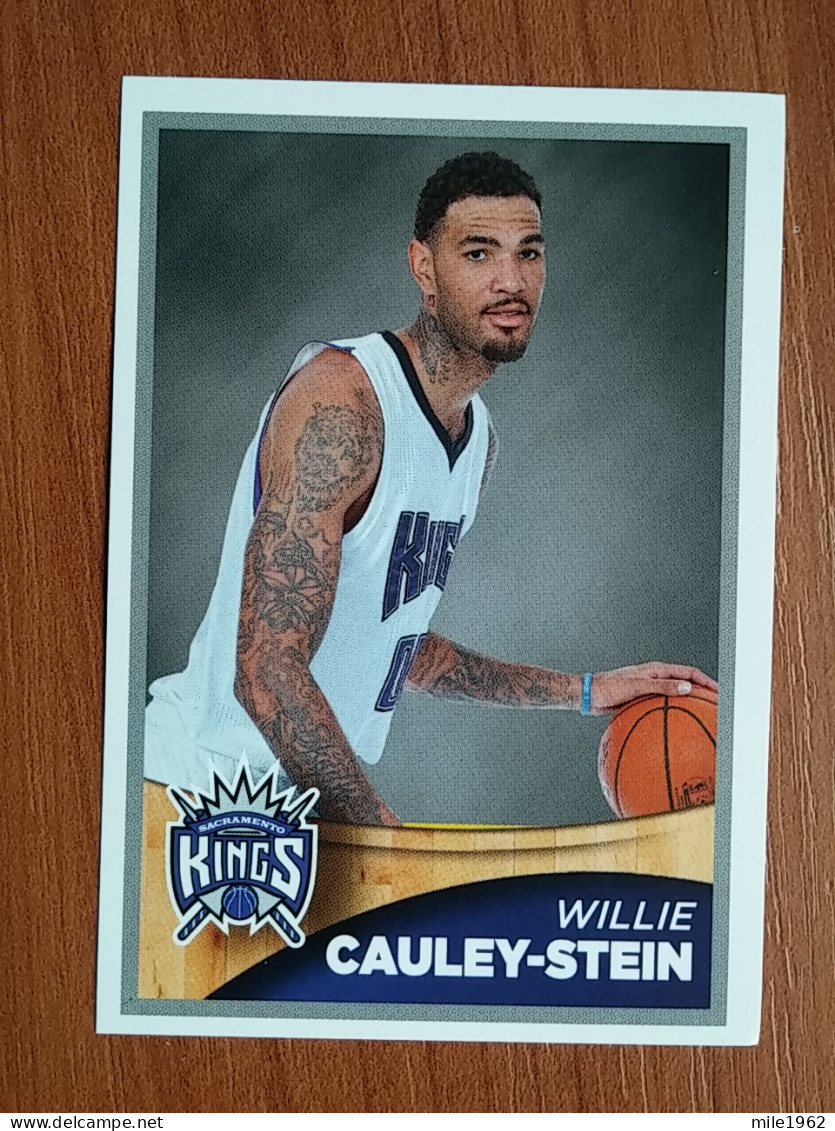 ST 24 - NBA SEASONS 2015-16, Sticker, Autocollant, PANINI, No 395 Willie Cauley-Stein Sacramento Kings - Libros