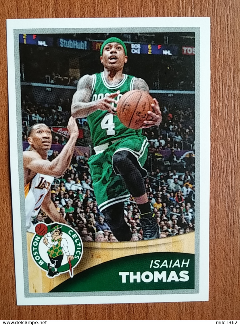 ST 24 - NBA SEASONS 2015-16, Sticker, Autocollant, PANINI, No 20 Isaiah Thomas Boston Celtics - Bücher