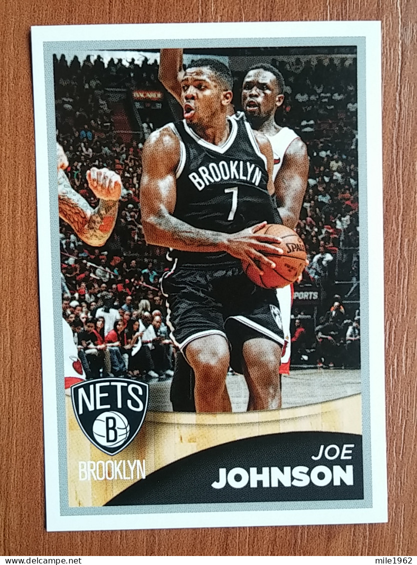 ST 24 - NBA SEASONS 2015-16, Sticker, Autocollant, PANINI, No 25 Joe Johnson Brooklyn Nets - Livres