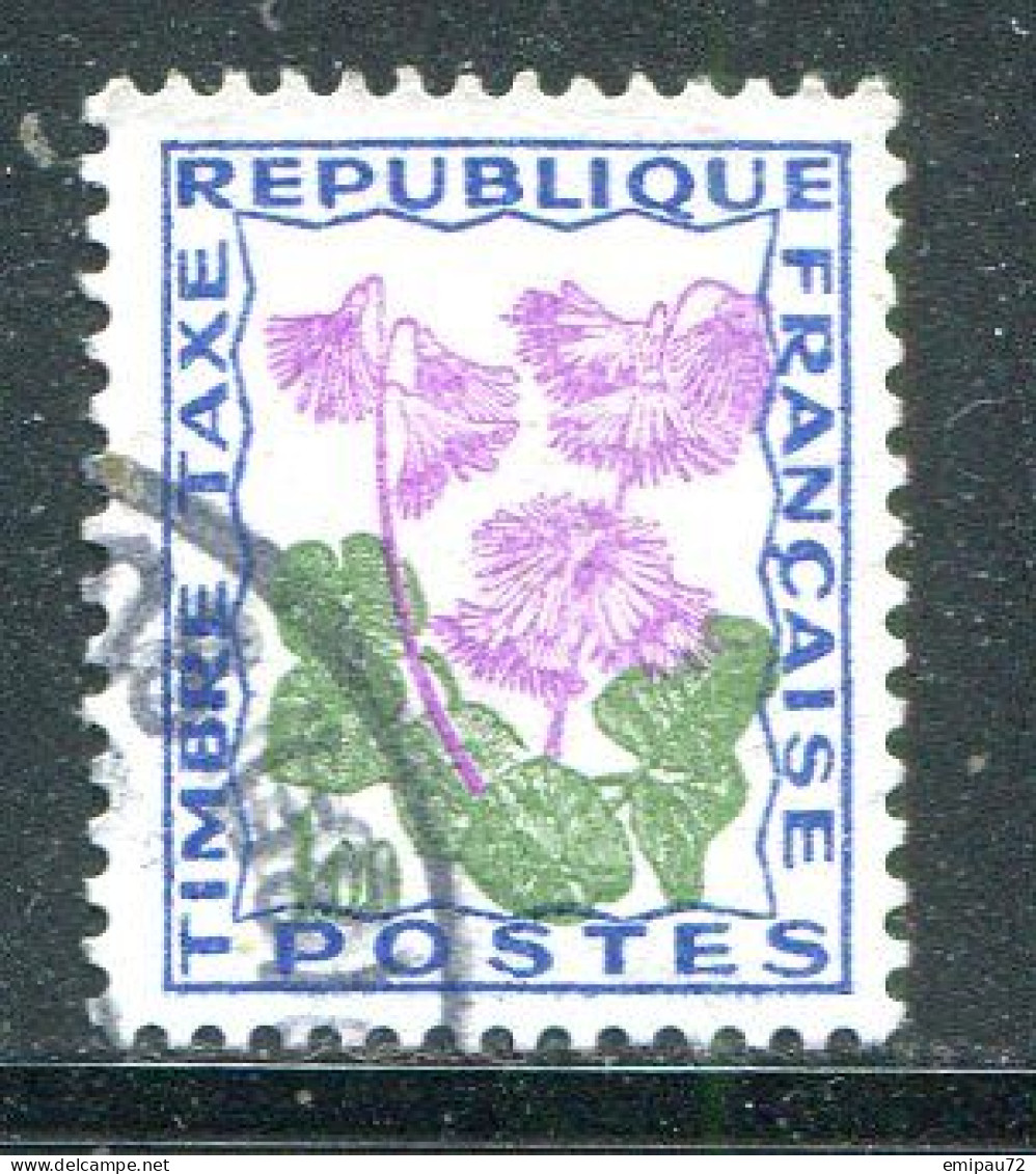 FRANCE- Taxe Y&T N°102- Oblitéré - 1960-.... Usati