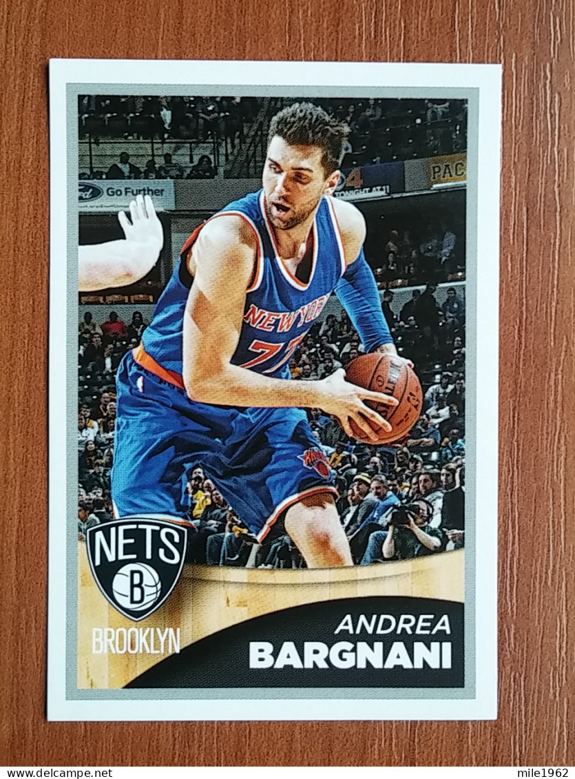 ST 24 - NBA SEASONS 2015-16, Sticker, Autocollant, PANINI, No 30 Andrea Bargnani Brooklyn Nets - Livres