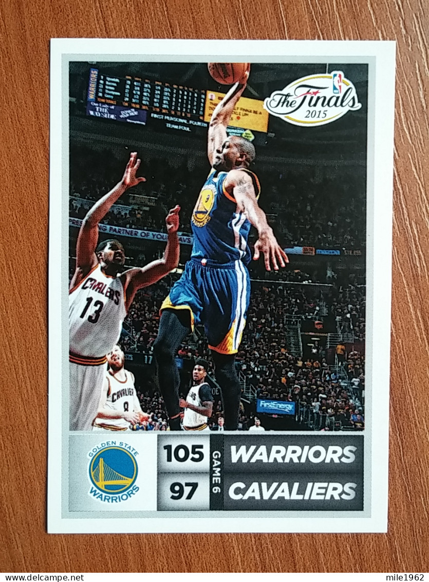 ST 24 - NBA SEASONS 2015-16, Sticker, Autocollant, PANINI, No 442 2015 NBA Finals - Libri