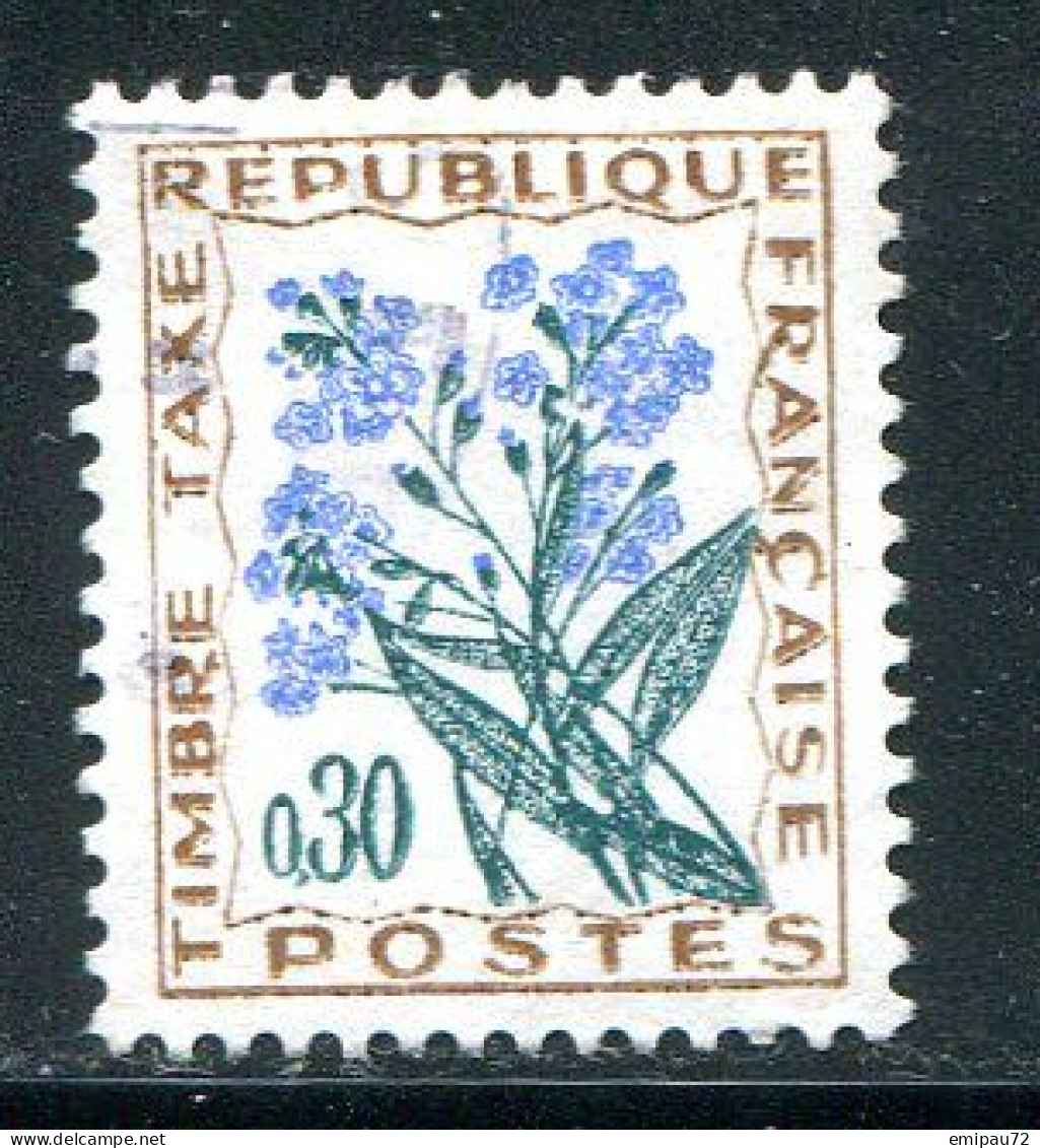 FRANCE- Taxe Y&T N°99- Oblitéré - 1960-.... Used