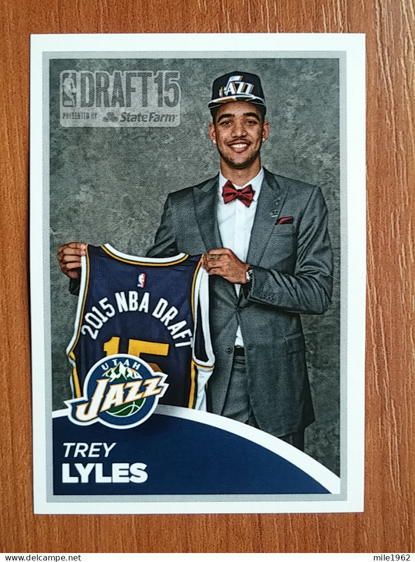 ST 25 - NBA SEASONS 2015-16, Sticker, Autocollant, PANINI, No 399 Trey Lyles 2015 NBA Draft - Books