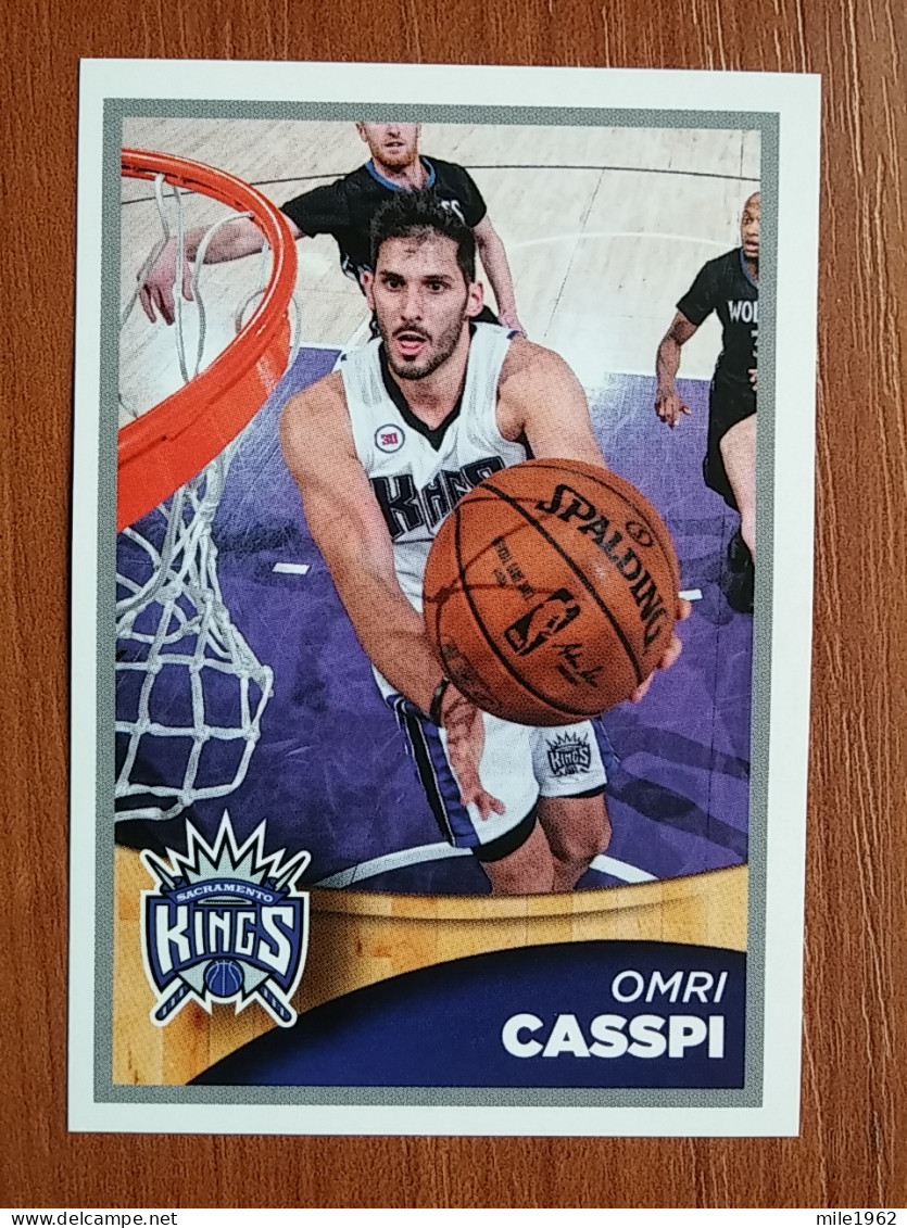ST 25 - NBA SEASONS 2015-16, Sticker, Autocollant, PANINI, No 398 Omri Casspi Sacramento Kings - Books