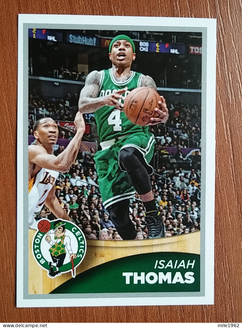 ST 25 - NBA SEASONS 2015-16, Sticker, Autocollant, PANINI, No 20 Isaiah Thomas Boston Celtics - Libros