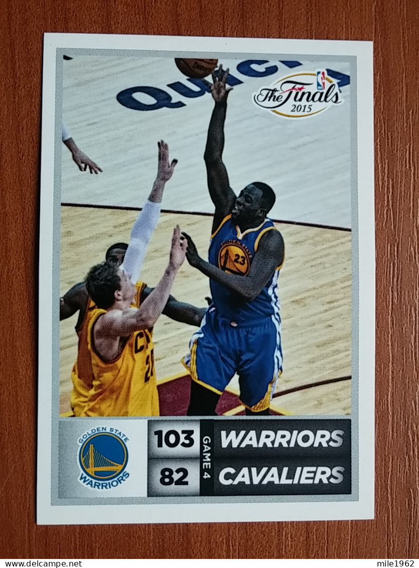 ST 25 - NBA SEASONS 2015-16, Sticker, Autocollant, PANINI, No 440 2015 NBA Finals - Libros