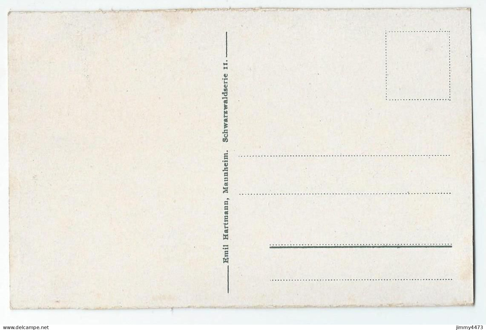 CPA - HÖLLENTAL Im Bad. Schwarzwald Panorama Bade Wurtemberg - Verlag. Emil Hartmann N° 11 - Höllental