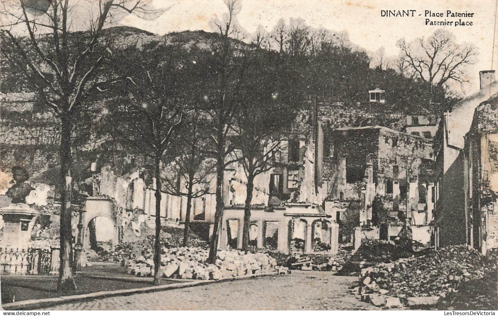 BELGIQUE - Dinant - Place Patenier - Ruines D'édifices - Carte Postale Ancienne - Dinant