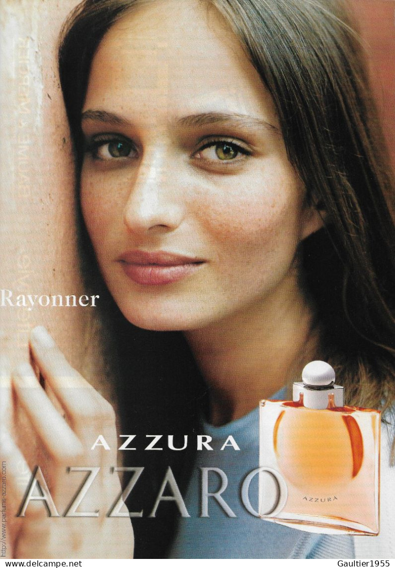 Publicité Papier - Advertising Paper - Azzaro - Parfumreclame (tijdschriften)